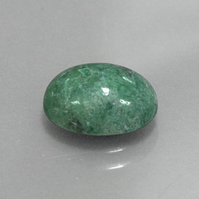maw-sit-sit Verde natural de 2.22 ct, Corte Óvalo, Opaco