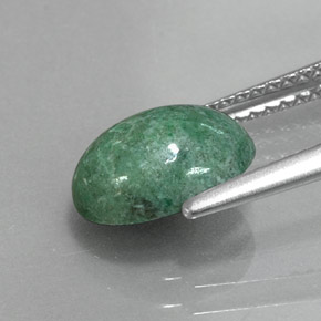 maw-sit-sit Verde natural de 2.22 ct, Corte Óvalo, Opaco
