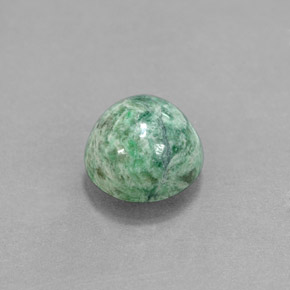 maw-sit-sit Verde natural de 2.66 ct, Corte Redondo, Opaco