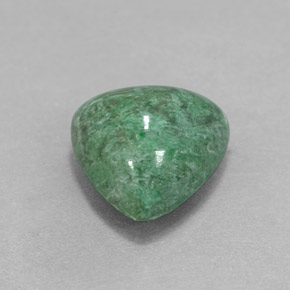 Maw-sit-sit verde natural de 4,64 ct, trillón, opaco