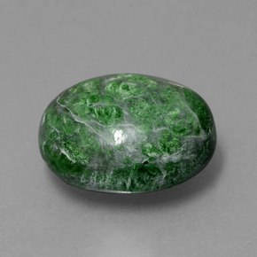 maw-sit-sit Verde oscuro natural de 8.83 ct, Corte Óvalo, Opaco