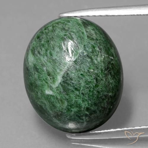 14.02ct Natural Verde medio maw-sit-sit, Ovalada, Opaco