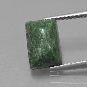 maw-sit-sit Verde natural de 3.28 ct, Corte Baguette, Opaco
