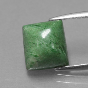 Maw-sit-sit verde natural de 3,67 ct, baguette, opaco