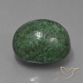 maw-sit-sit Verde pino pálido natural de 13.37 ct, Ovalada, Opaco