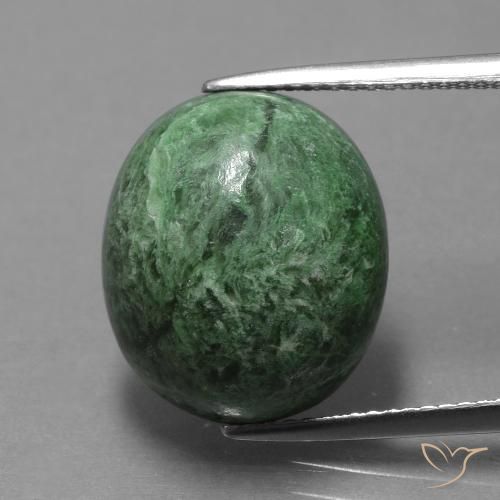15.03ct Natural Verde medio maw-sit-sit, Ovalada, Opaco