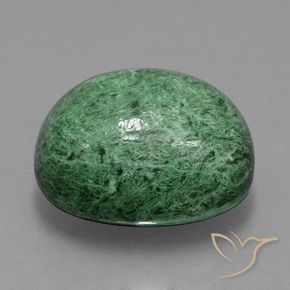 maw-sit-sit Verde medio natural de 11.25 ct, Ovalada, Opaco