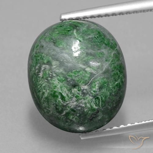 10.77ct Natural Verde medio maw-sit-sit, Ovalada, Opaco