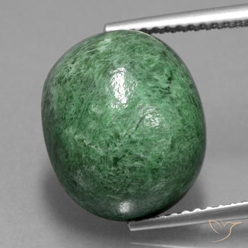 11.99ct Natural Verde medio maw-sit-sit, Ovalada, Opaco