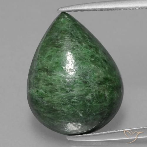 8.66ct Natural Verde pino maw-sit-sit, En forma de pera, Opaco
