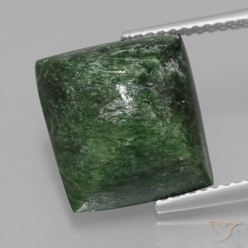 9.44ct Natural Verde terroso maw-sit-sit, Corte Baguette, Opaco