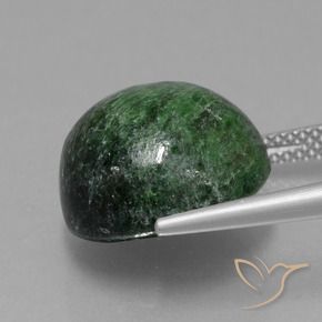 maw-sit-sit Verde pino pálido natural de 14.85 ct, Redondo, Opaco