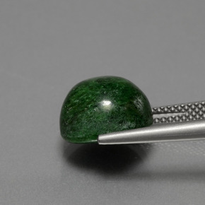 maw-sit-sit Verde natural de 8.58 ct, Corte Redondo, Opaco