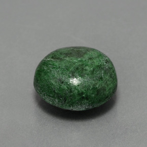 maw-sit-sit Verde natural de 6.83 ct, Corte Redondo, Opaco