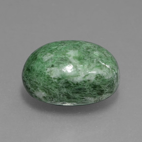 maw-sit-sit Verde natural de 8.24 ct, Corte Óvalo, Opaco