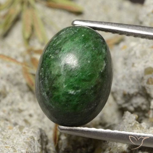 6.33ct Natural Verde pino maw-sit-sit, Ovalada, Opaco