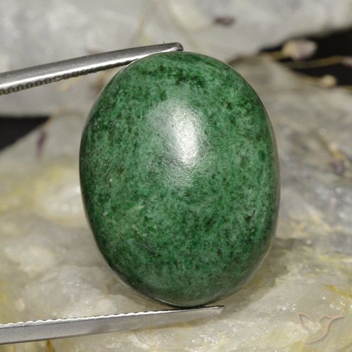 42.08ct Natural Verde oscuro maw-sit-sit, Ovalada, Opaco