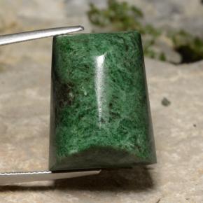 Maw-sit-sit verde natural de 39,21 ct, baguette, opaco