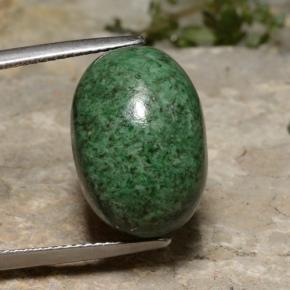 maw-sit-sit Verde natural de 22.98 ct, Corte Óvalo, Opaco