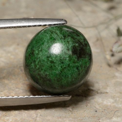 8.65ct Natural Verde oscuro maw-sit-sit, Redondo, Opaco