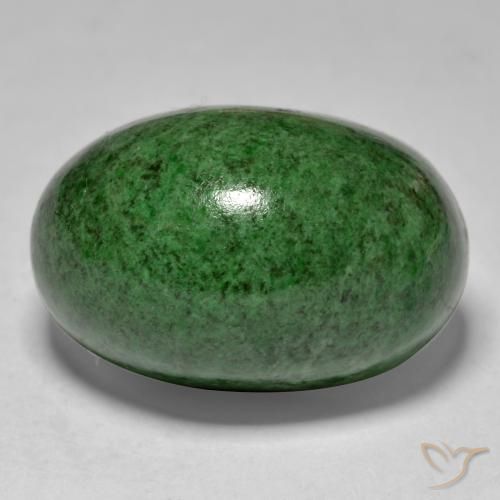 33.52ct Natural Verde pino maw-sit-sit, Ovalada, Opaco