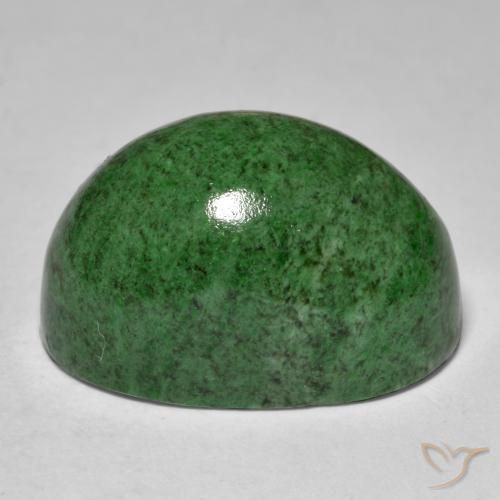 maw-sit-sit Verde pino natural de 33.52 ct, Ovalada, Opaco