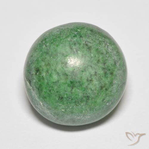 13.92ct Natural Verde medio maw-sit-sit, Redondo, Opaco
