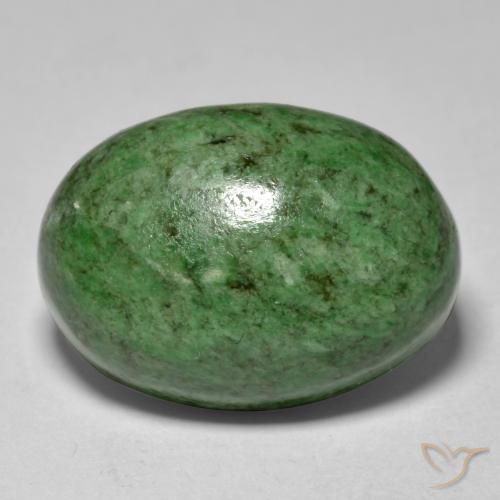 11.70ct Natural Verde pino pálido maw-sit-sit, Ovalada, Opaco