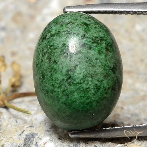 18.43ct Natural Verde medio maw-sit-sit, Ovalada, Opaco