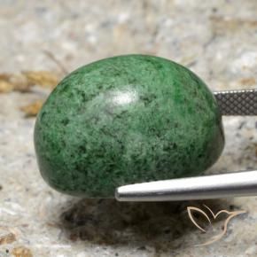 maw-sit-sit Verde pino pálido natural de 32.40 ct, Ovalada, Opaco