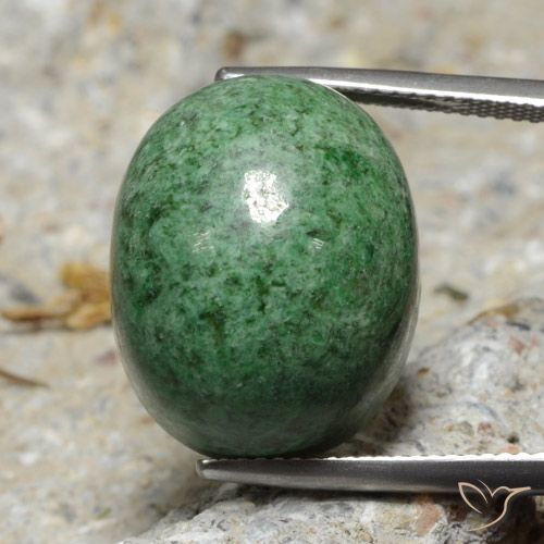 29.05ct Natural Verde pino pálido maw-sit-sit, Ovalada, Opaco
