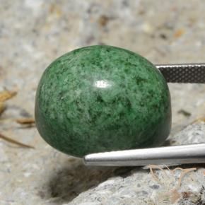 maw-sit-sit Verde pino pálido natural de 29.05 ct, Ovalada, Opaco