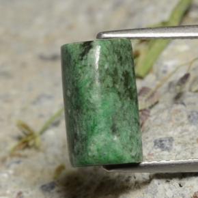 maw-sit-sit Verde natural de 4.70 ct, Corte Baguette, Opaco