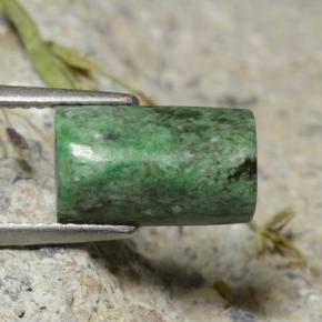 maw-sit-sit Verde natural de 4.70 ct, Corte Baguette, Opaco