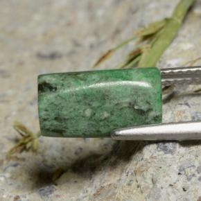 maw-sit-sit Verde natural de 4.70 ct, Corte Baguette, Opaco