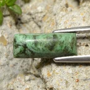 maw-sit-sit Verde natural de 2.16 ct, Corte Baguette, Opaco
