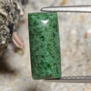 Maw-sit-sit verde natural de 3,15 ct, baguette, opaco