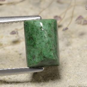 maw-sit-sit Verde natural de 3.52 ct, Corte Baguette, Opaco