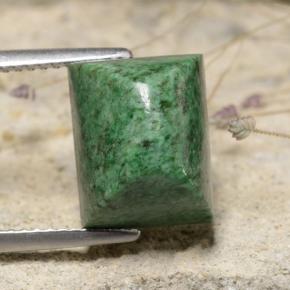 maw-sit-sit Verde natural de 8.66 ct, Corte Baguette, Opaco