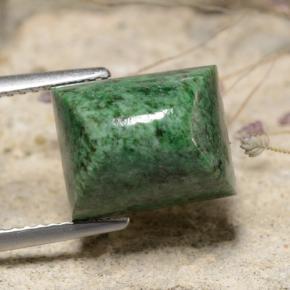 maw-sit-sit Verde natural de 8.66 ct, Corte Baguette, Opaco