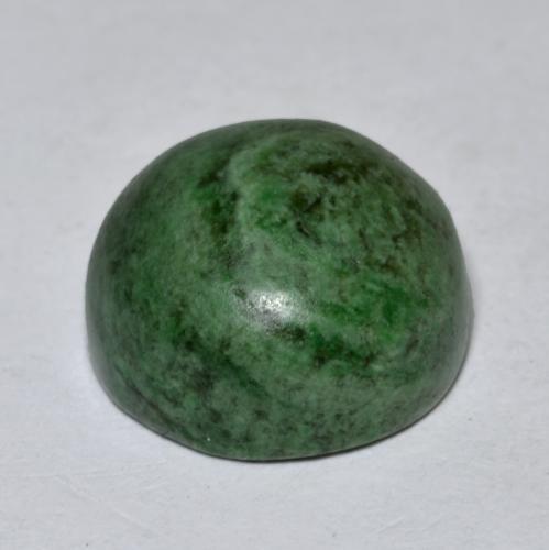maw-sit-sit Verde oscuro natural de 8.95 ct, Corte Redondo, Opaco