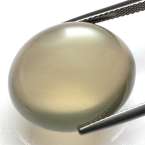 Piedra de Luna Humo natural de 34.52 ct, Transparente, Transparente / Translúcido