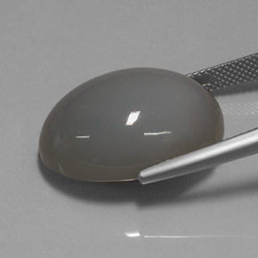 Piedra de Luna Humo natural de 24.44 ct, Transparente, Transparente / Translúcido