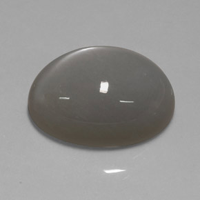 Piedra de luna marrón natural de 26,78 ct, transparente, transparente / translúcido