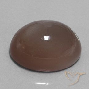 Piedra de Luna Marrón expreso natural de 29.70 ct, Ovalada, Opaco