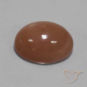 Piedra de Luna Marrón natural de 30.83 ct, Ovalada, Opaco