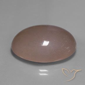 Piedra de Luna Marrón claro natural de 27.83 ct, Ovalada, Translúcido
