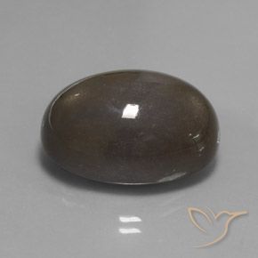 Piedra de Luna Marrón sombra natural de 27.12 ct, Ovalada, Translúcido