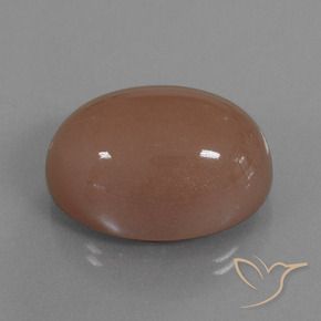 Piedra de Luna Marrón natural de 42.17 ct, Ovalada, Opaco