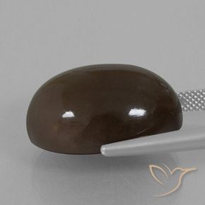 Piedra de Luna Marrón sombra natural de 29.78 ct, Ovalada, Opaco